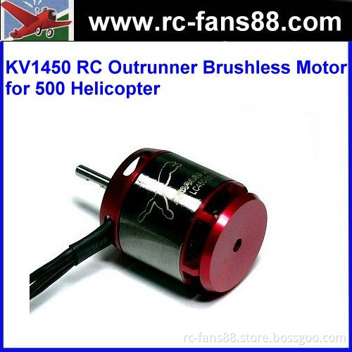 LEOPARD Model LC500 1450KV RC Outrunner Brushless Motor for 500 Helicopter LC500-1450